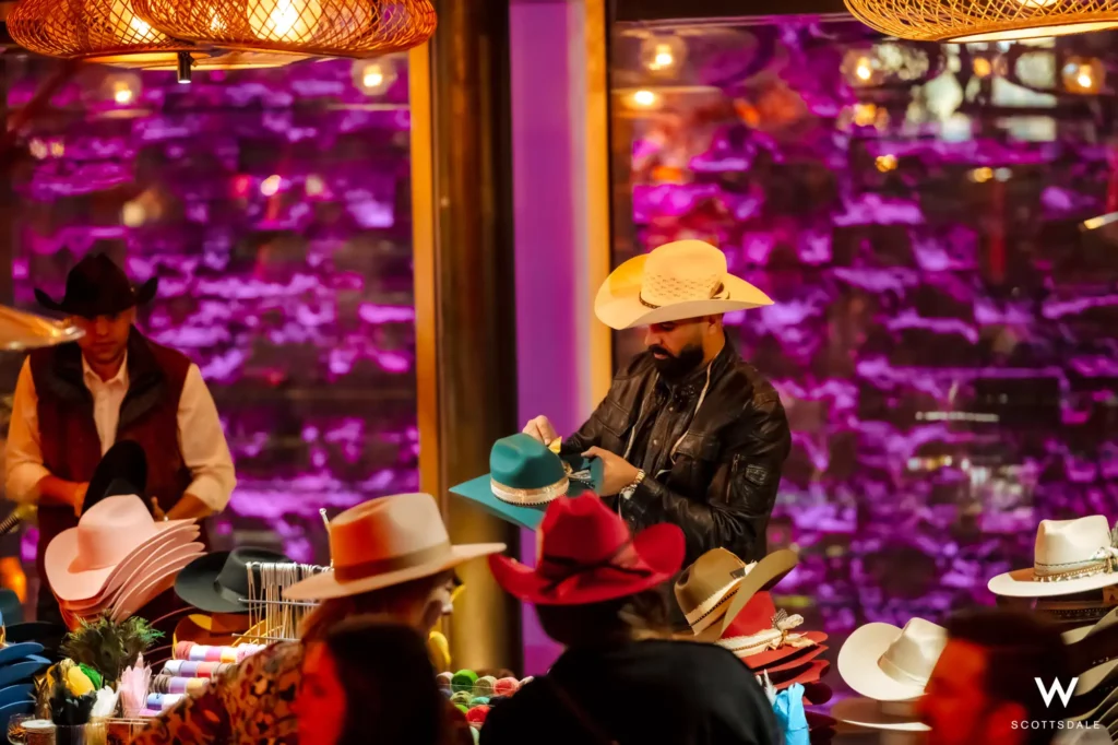 Rock the rooftop 2025 custom cowboy hat bar activation