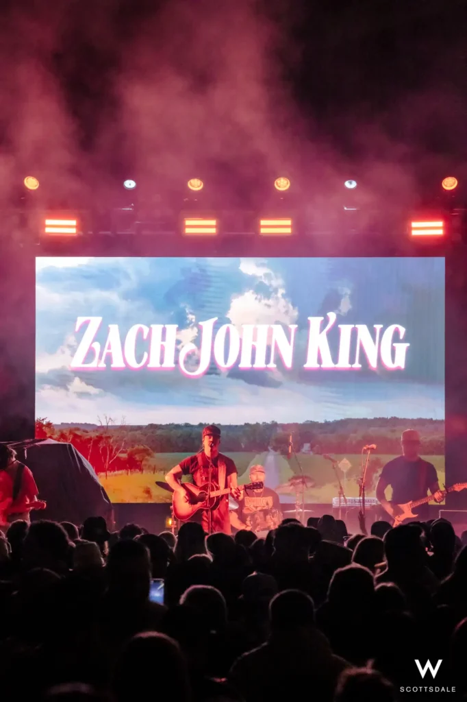 Rock the rooftop 2025 zach john king led wall full stage